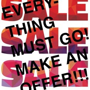 EVERYTHING ON SALE!!!
